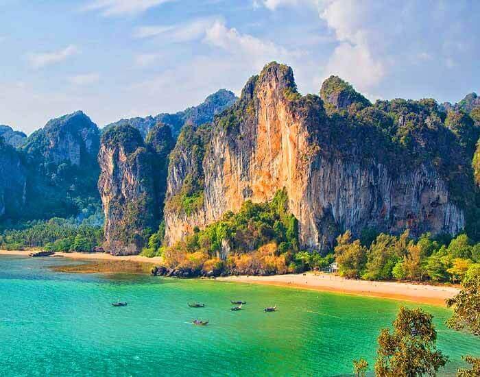 Krabi Limestone Cliffs and Beaches